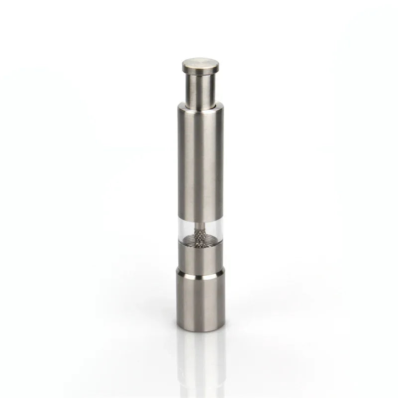 Stainless Steel Manual Pepper & Sea Salt Grinder