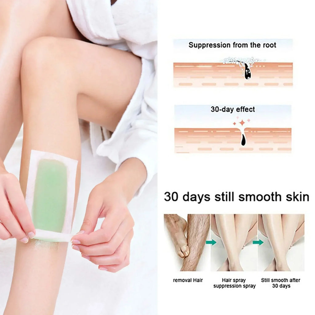 Professional Hair Removal Wax Strips – Face & Body.