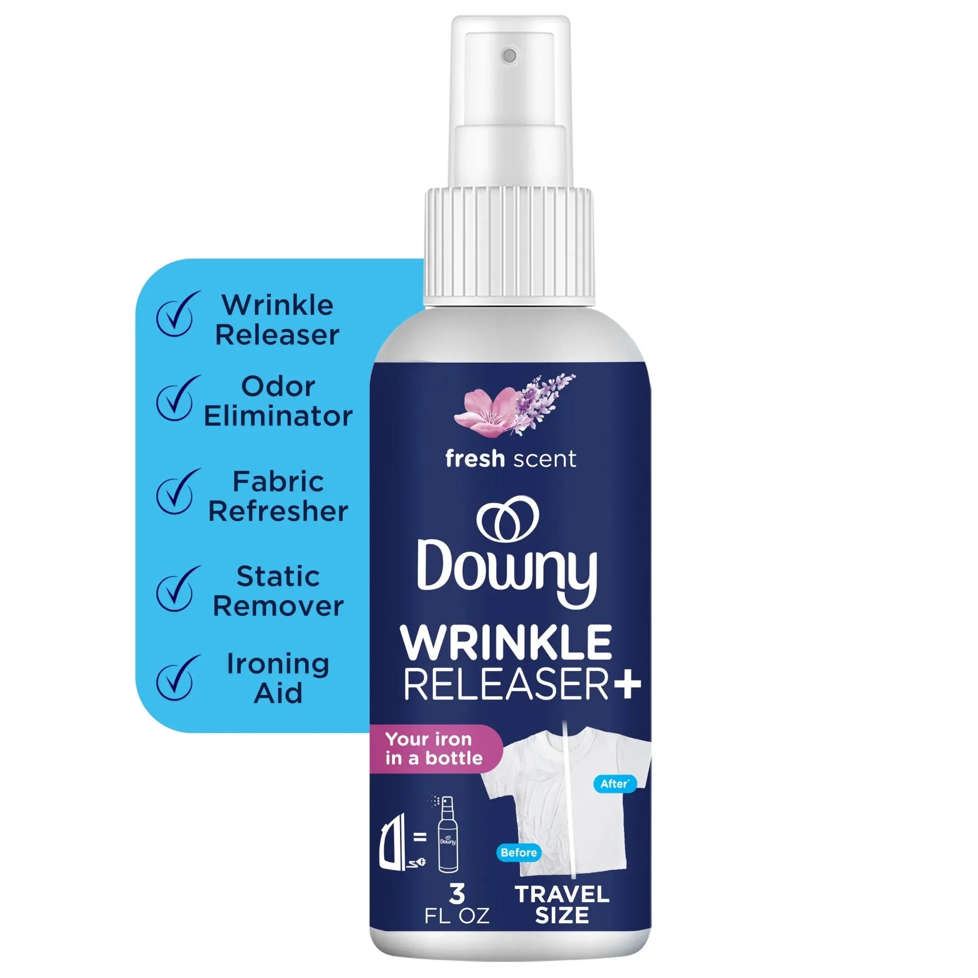 Downy Wrinkle Releaser Plus - Travel Size (3 fl oz)