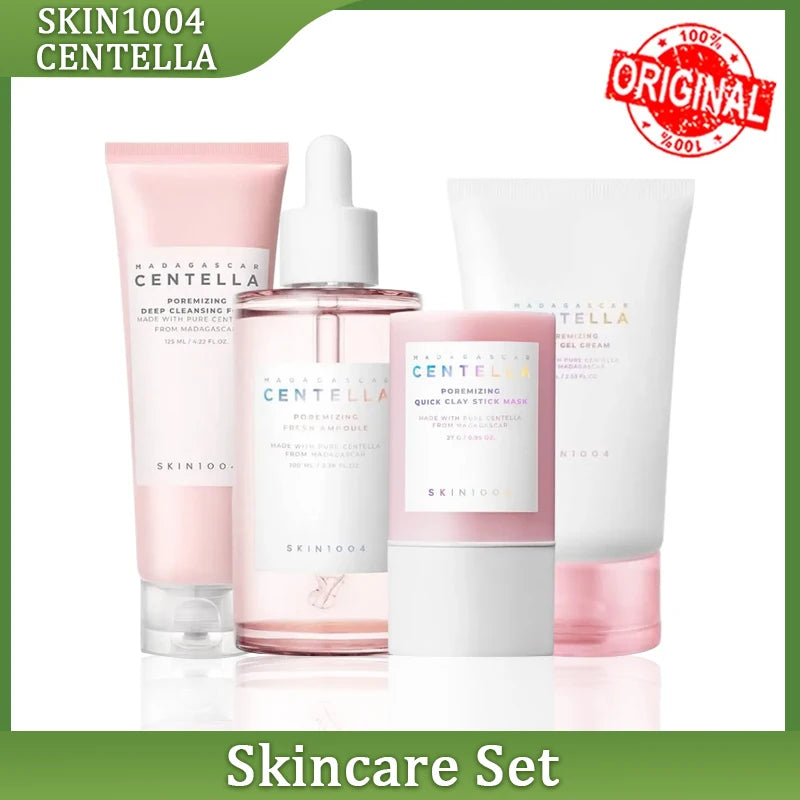 SKIN1004 Madagascar Centella Complete Skincare Set - 5 Piece Full Routine Kit