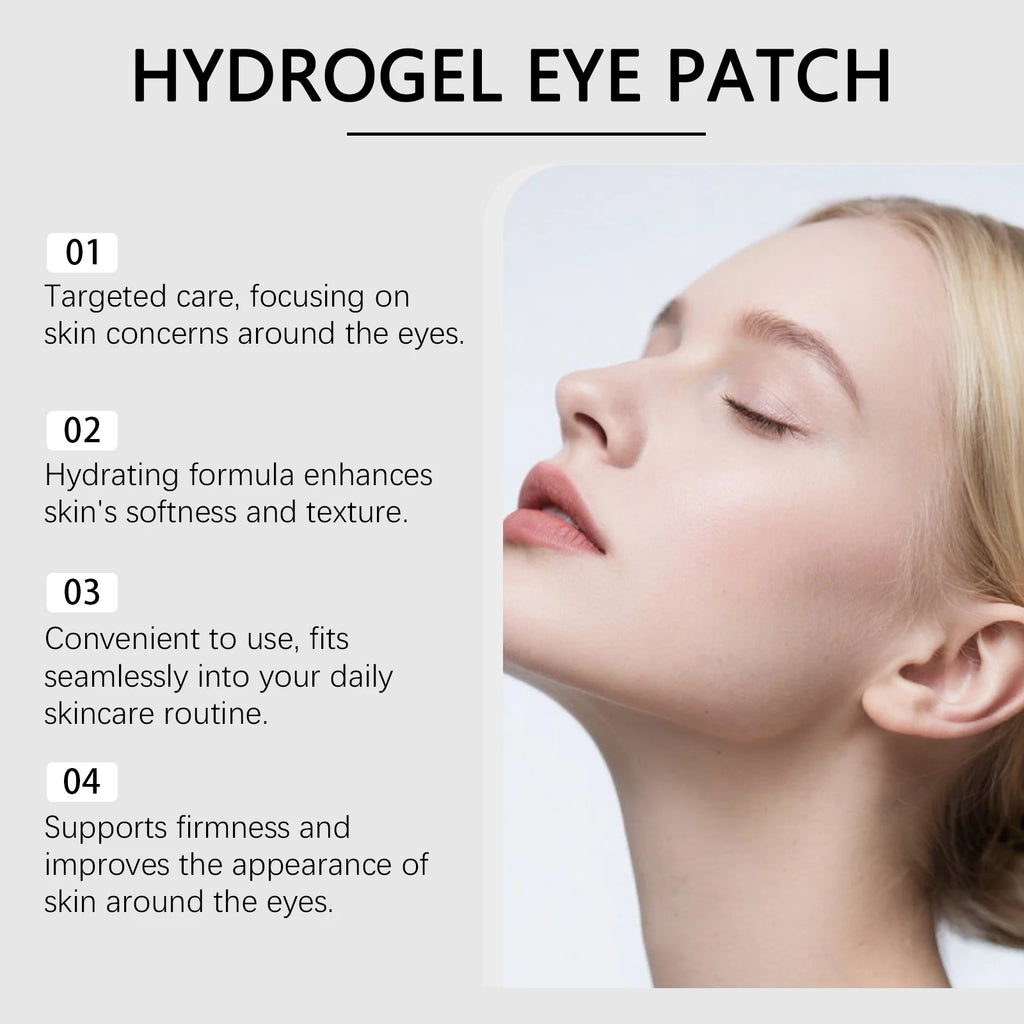 Hoygi Peptide Collagen Hydrogel Eye Patches - Reduce Wrinkles & Dark Circles