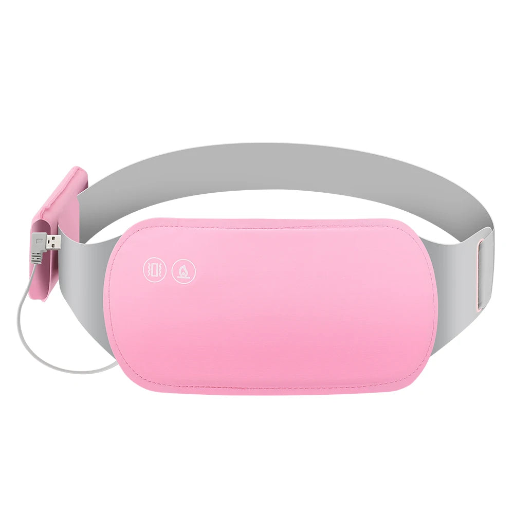 Portable Menstrual Heating Pad & Cordless Waist Massager Belt