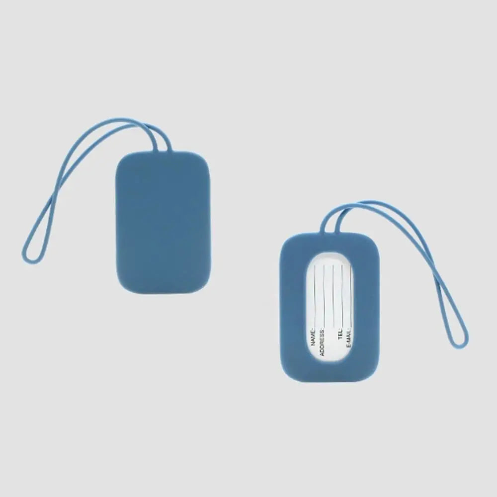 Waterproof Silicone Luggage Tags - Anti-Lost Travel Baggage Labels