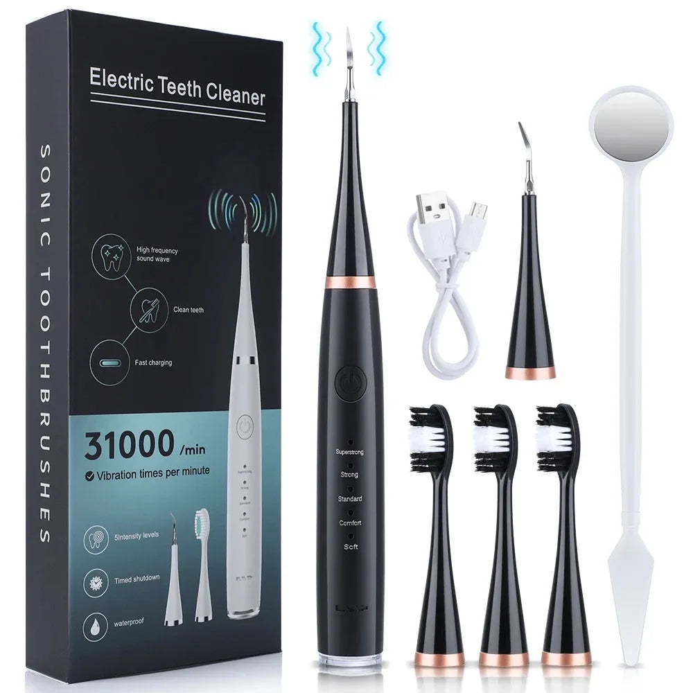 2-in-1 Sonic Electric Toothbrush & Ultrasonic Dental Tartar Remover