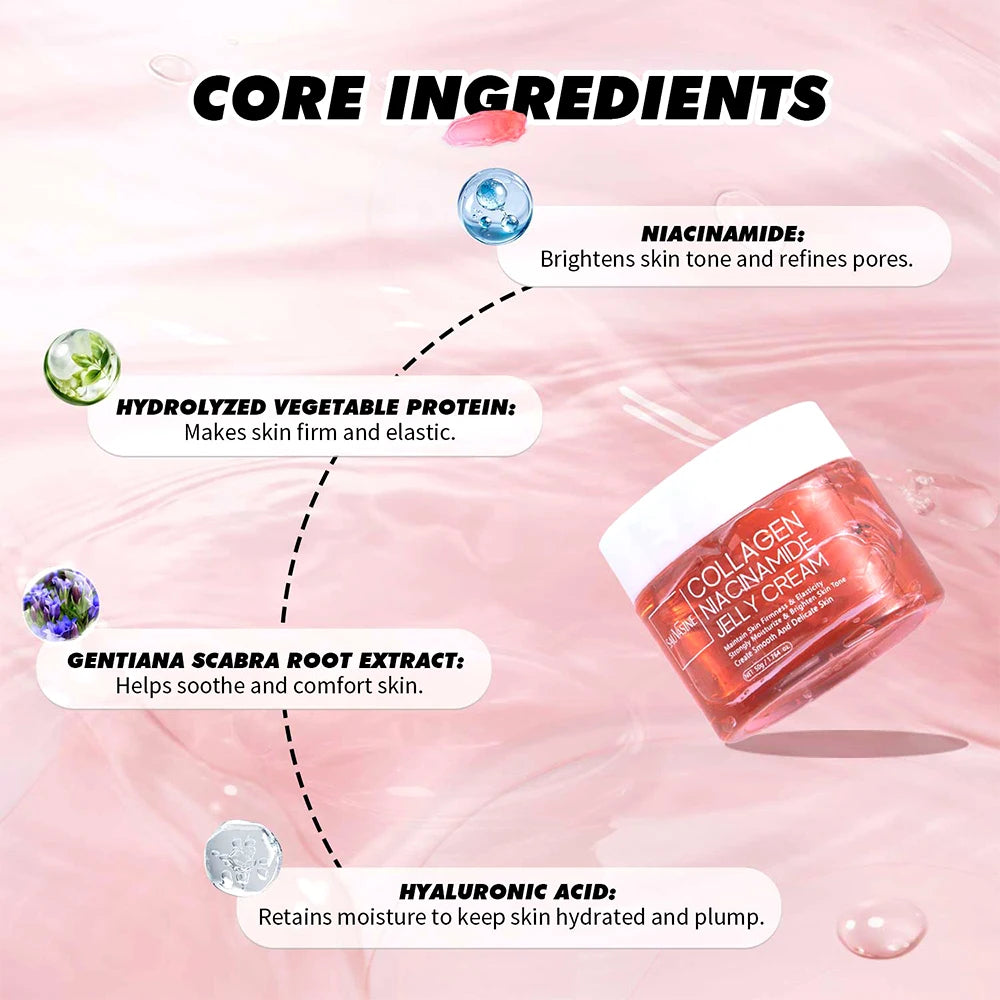 Collagen Night Repair Set – Peel-off Mask & Jelly Cream Bundle