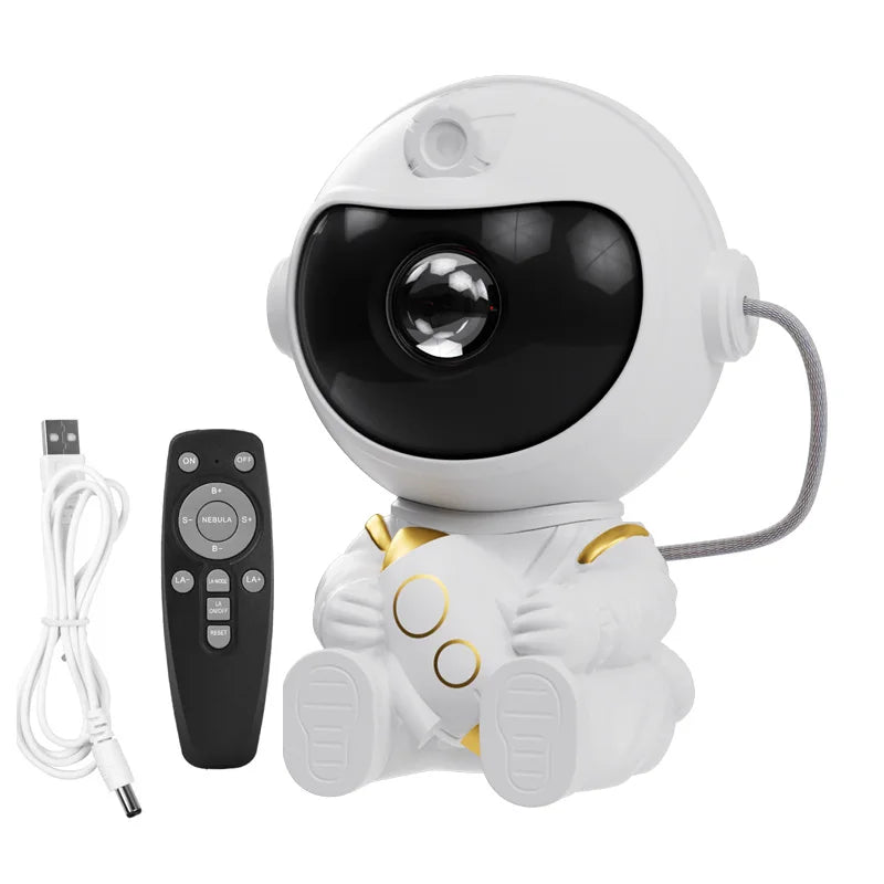 Astronaut Starry Sky Galaxy Projector - LED Nebula Night Light