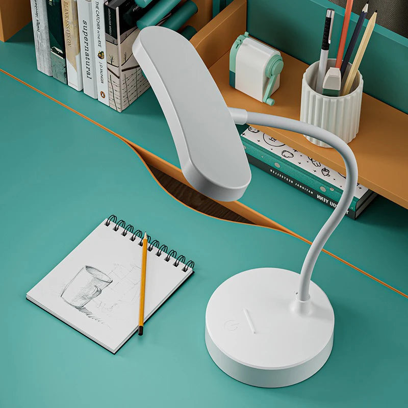 LuminaFlex: Rechargeable LED Desk Lamp with 3-Level Dimming