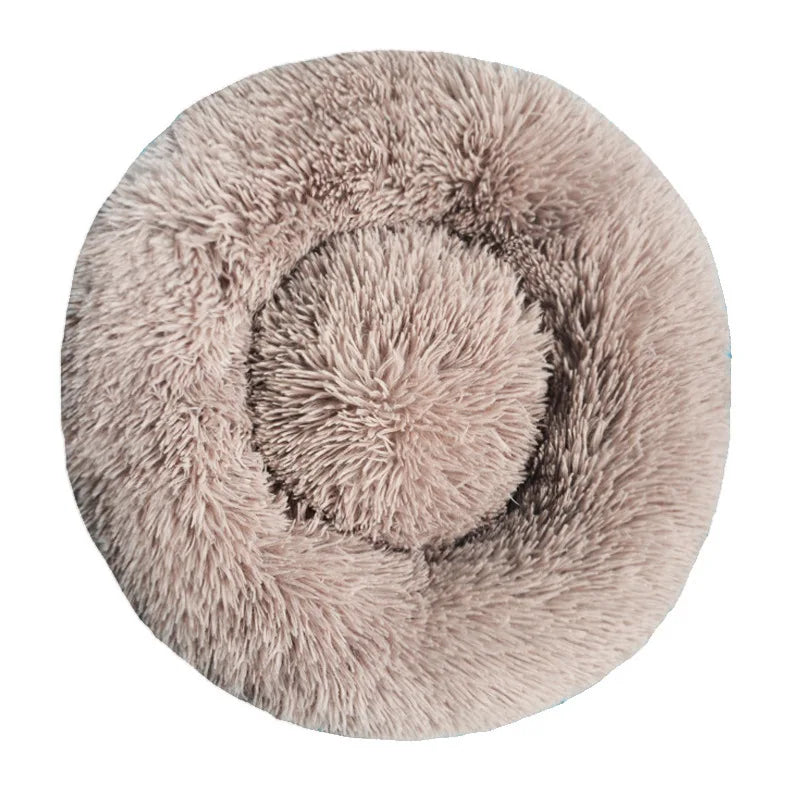 Ultra- Soft Washable Donut Dog & Cat Bed
