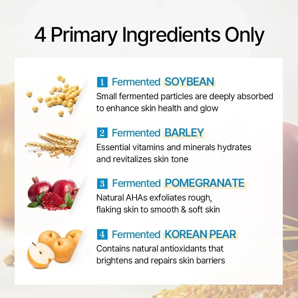Mixsoon Bean Essence - Fermented Soybean Hydrating & Exfoliating Serum (50ml)