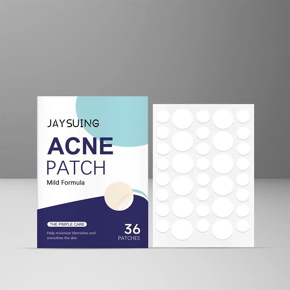 Extra Thin Invisible Acne Patches - 36pc Hydrocolloid Blemish Stickers
