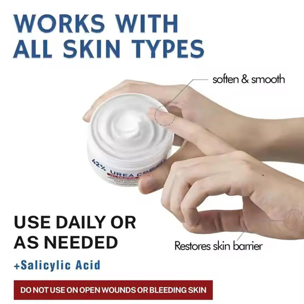 40% Urea Cream with Vitamin E - Intensive Moisturizing Foot & Hand Cream