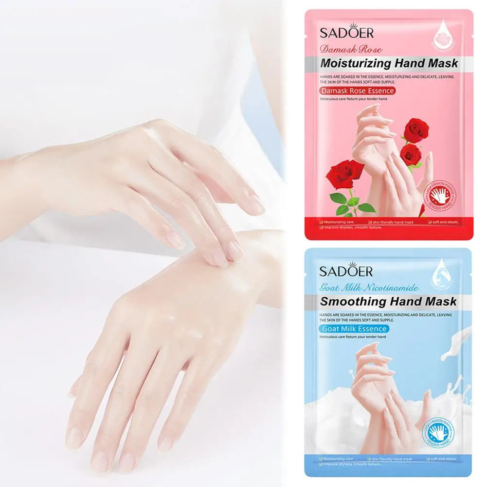 SADOER Niacinamide Hand & Foot Mask Set - Moisturizing & Exfoliating
