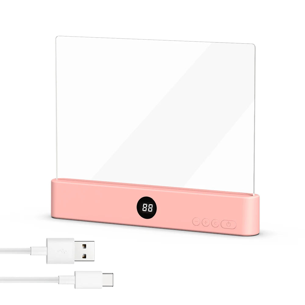LuminaView: LED Flat Panel Eye-Protection Reading Light