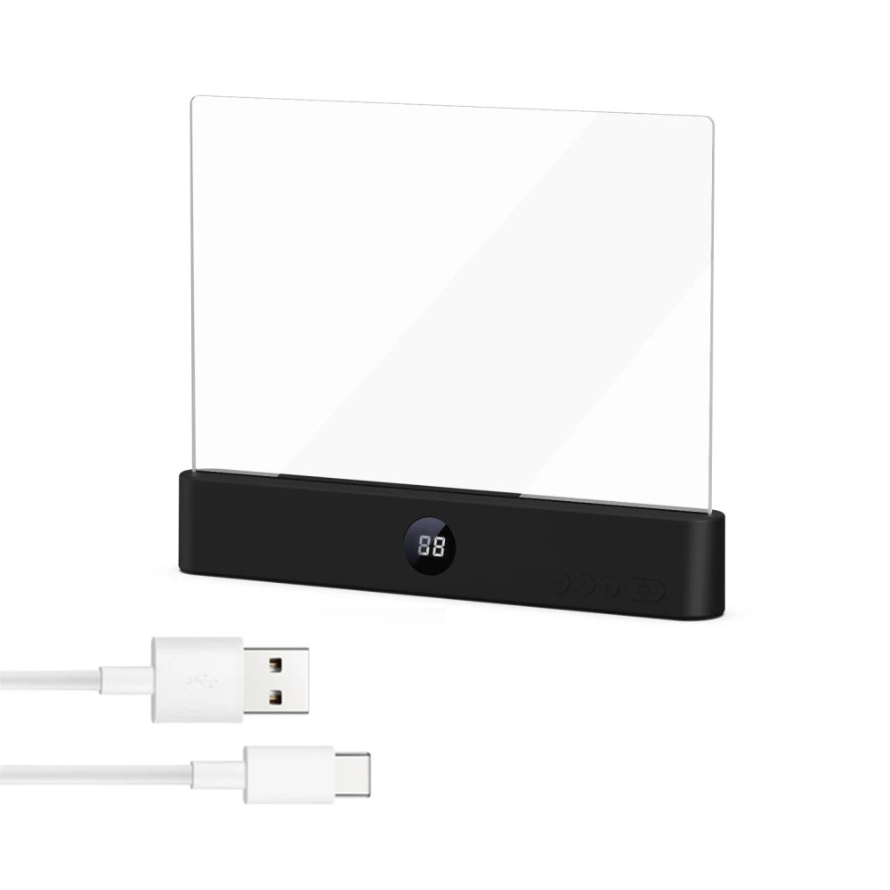 LuminaView: LED Flat Panel Eye-Protection Reading Light