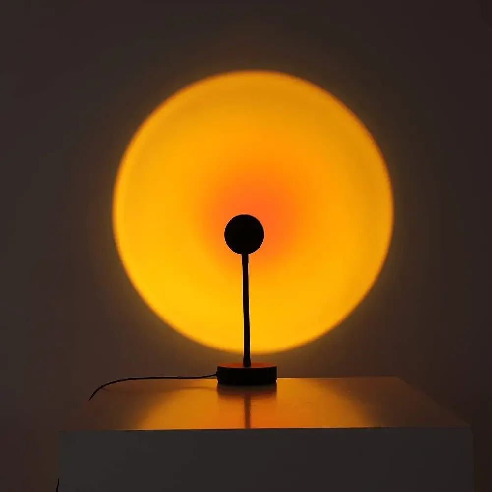 Romantic LED Sunset Projection Lamp - Atmosphere Night Light Projector HD