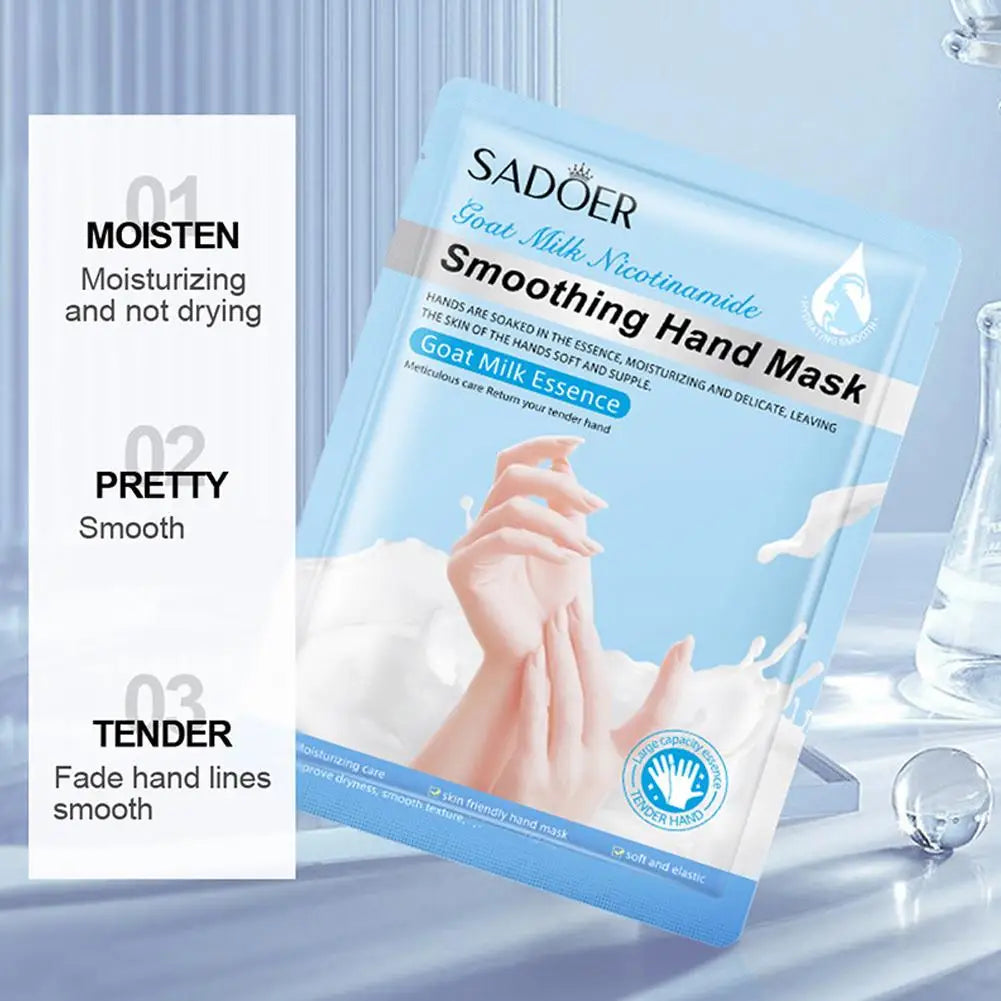 SADOER Niacinamide Hand & Foot Mask Set - Moisturizing & Exfoliating