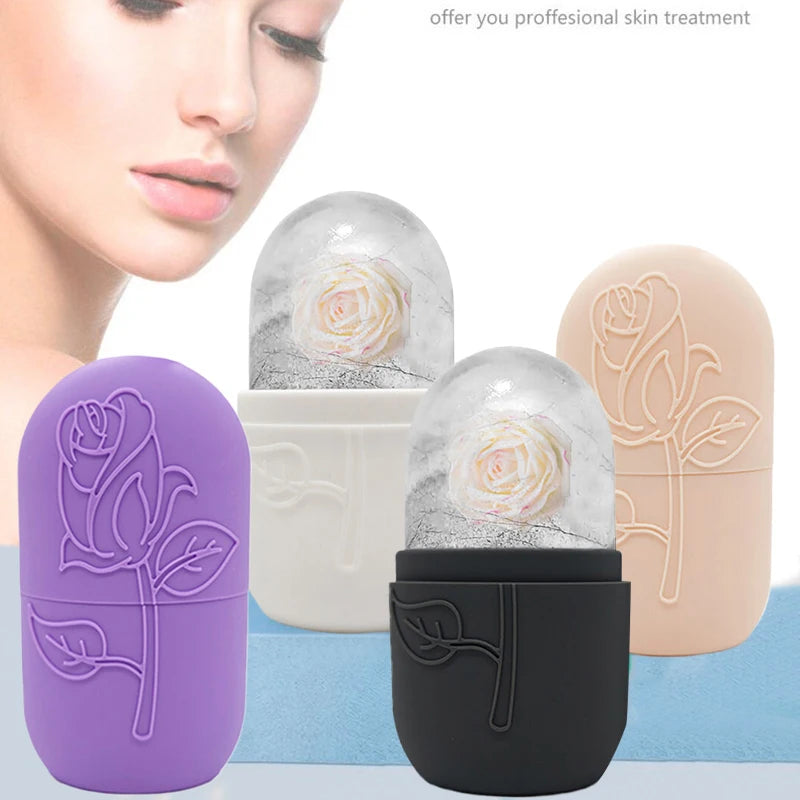 Reusable Silicone Ice Roller for Face & Eye Puffiness Relief