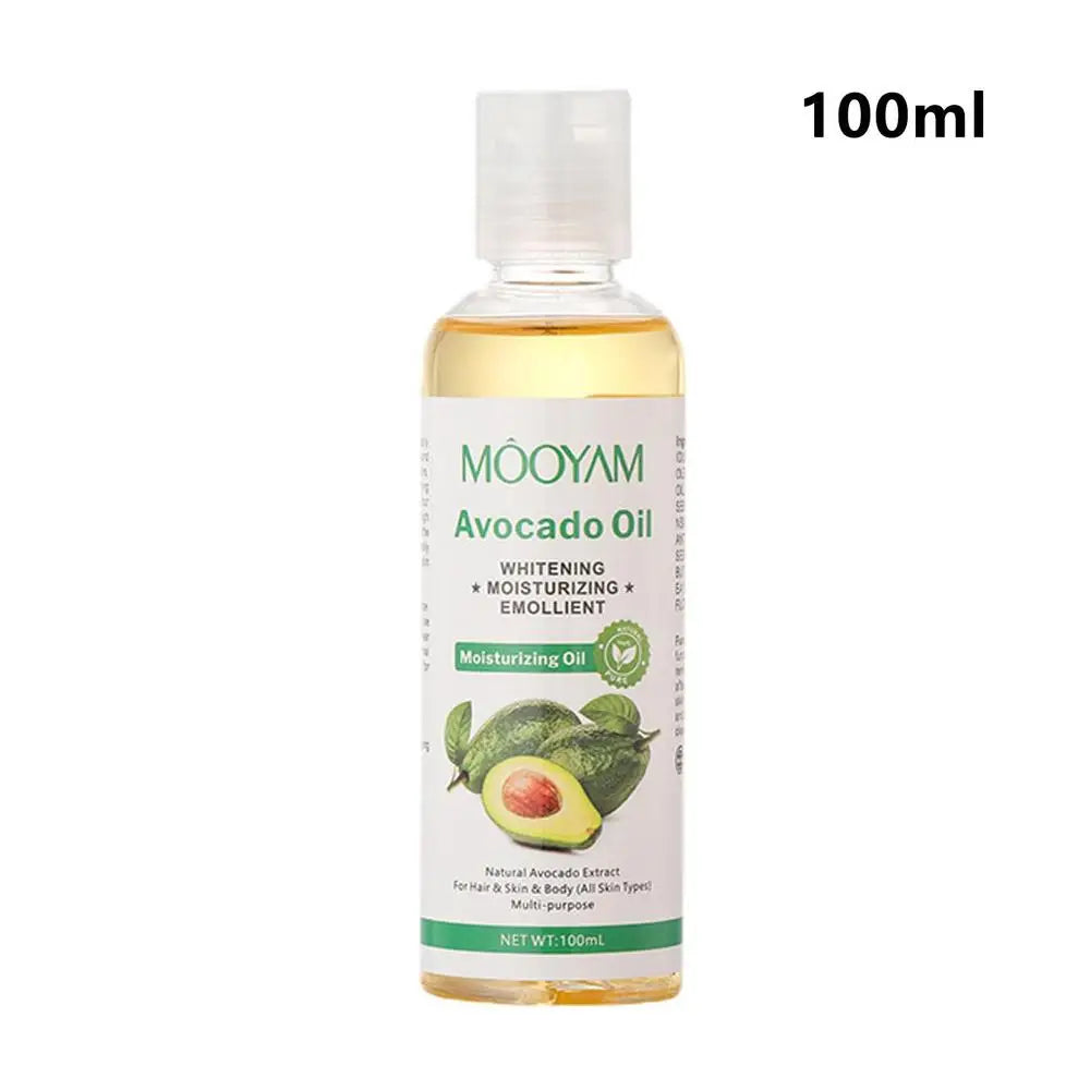 Hydrating Facial & Body Massage Oil - Nourishing Avocado & Jojoba Blend (100ml)
