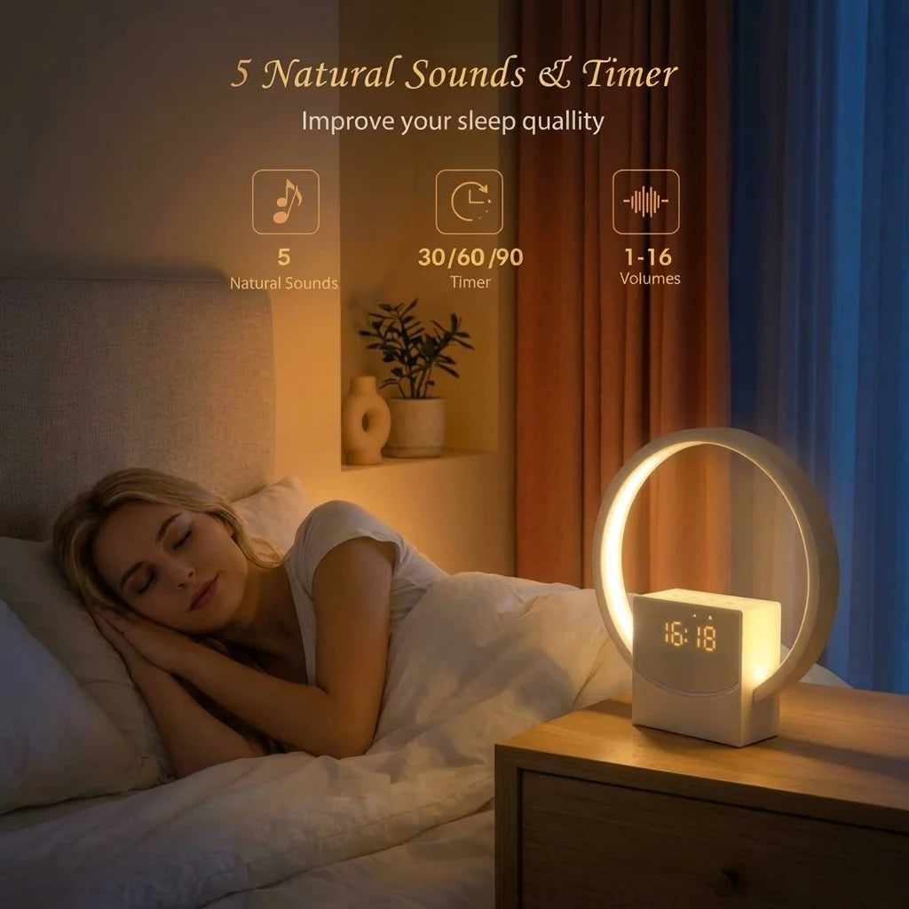 Zenith 4-in-1 Sunrise Alarm Clock & Sleep Oasis