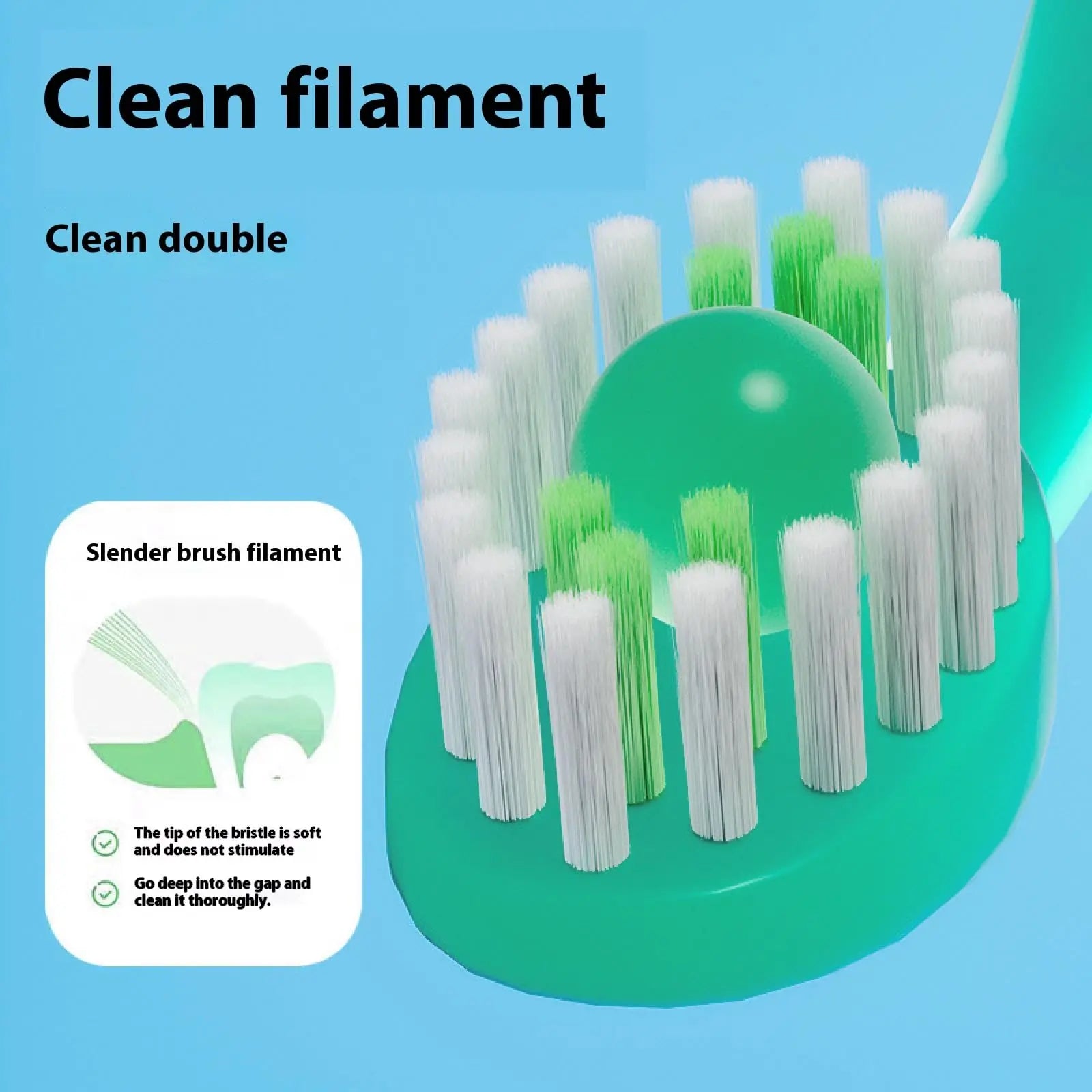 12-Pcs Mini Disposable Travel Toothbrushes with Built-in Gel Bead