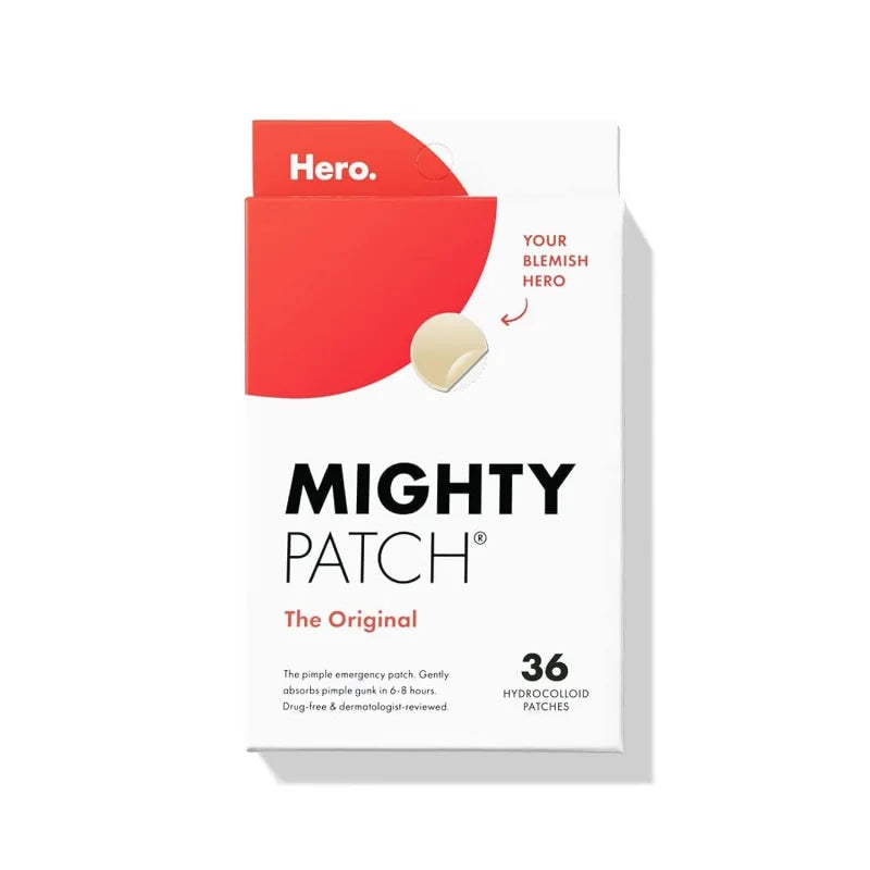 Mighty Patch Original - Hydrocolloid Acne Pimple Patch for Zits and Blemishes (72 Count)