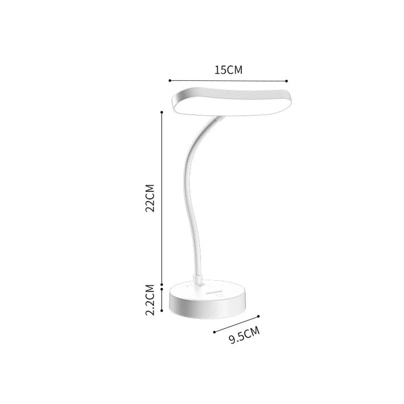 LuminaFlex: Rechargeable LED Desk Lamp with 3-Level Dimming