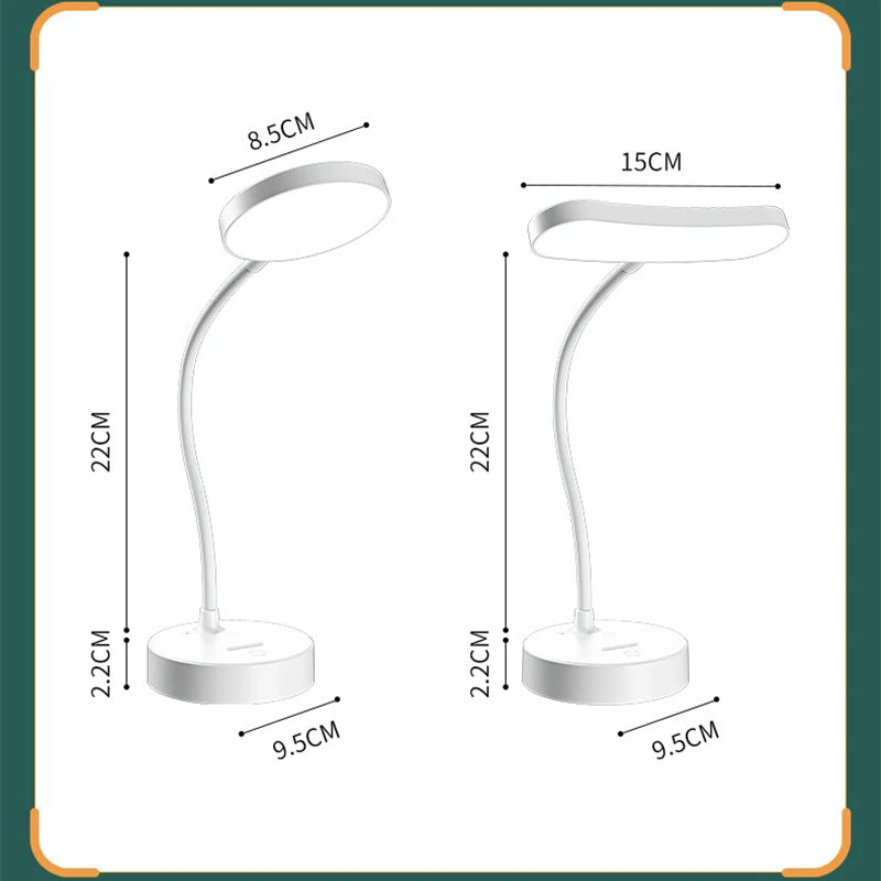 LuminaFlex: Rechargeable LED Desk Lamp with 3-Level Dimming