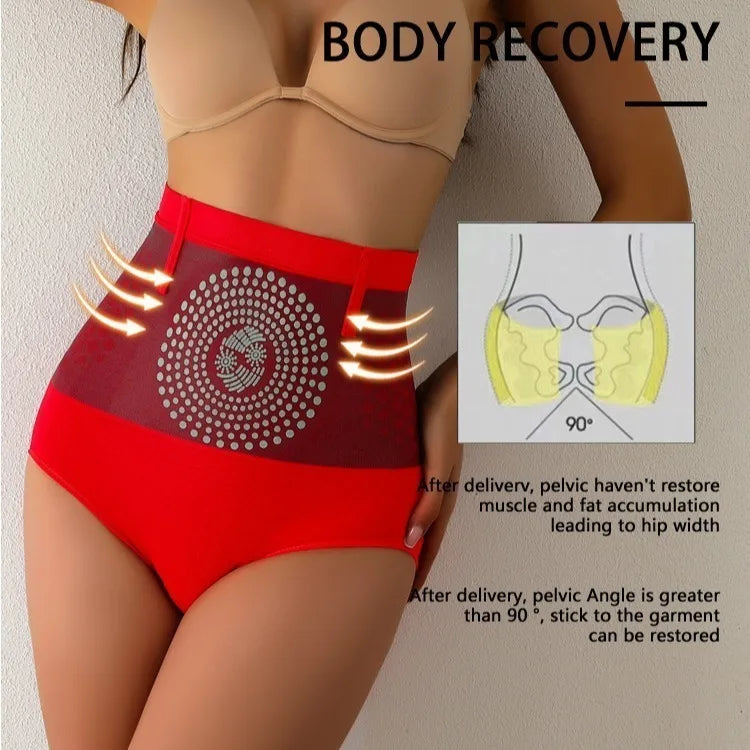 4-in-1 Microparticle Sculpting Shorts - Seamless High-Waisted Body Shaper