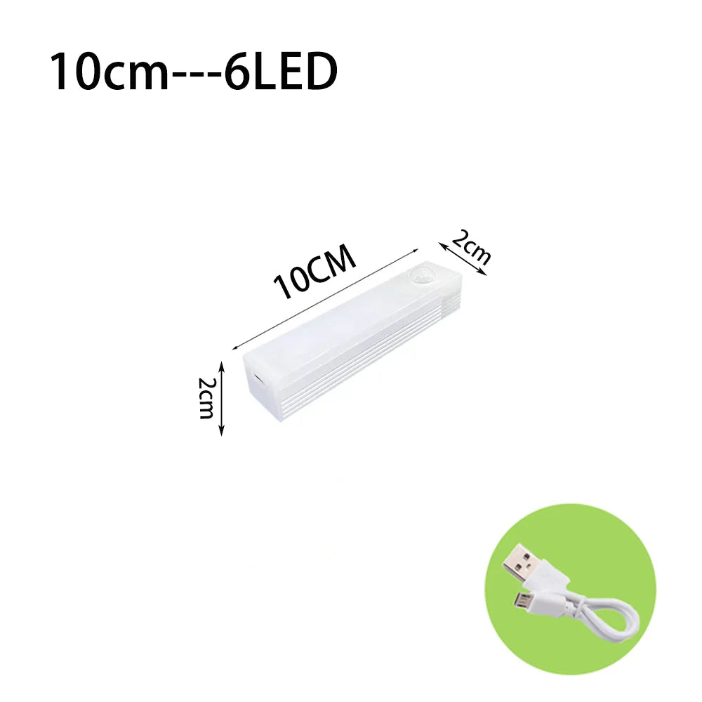 Wireless LED Motion Sensor Cabinet Light - Type-C Rechargeable