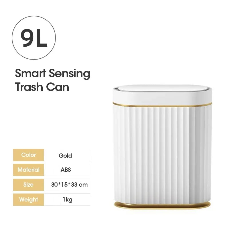 PureTouch: Smart Motion Sensor Trash Can (5L/7L/9L)
