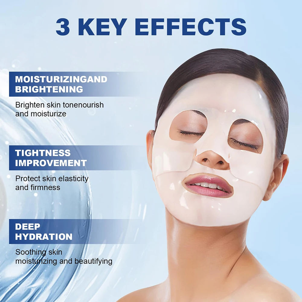 LuxuryTo Deep Collagen Anti-Wrinkle Lifting Overnight Face Mask (5 Pack)