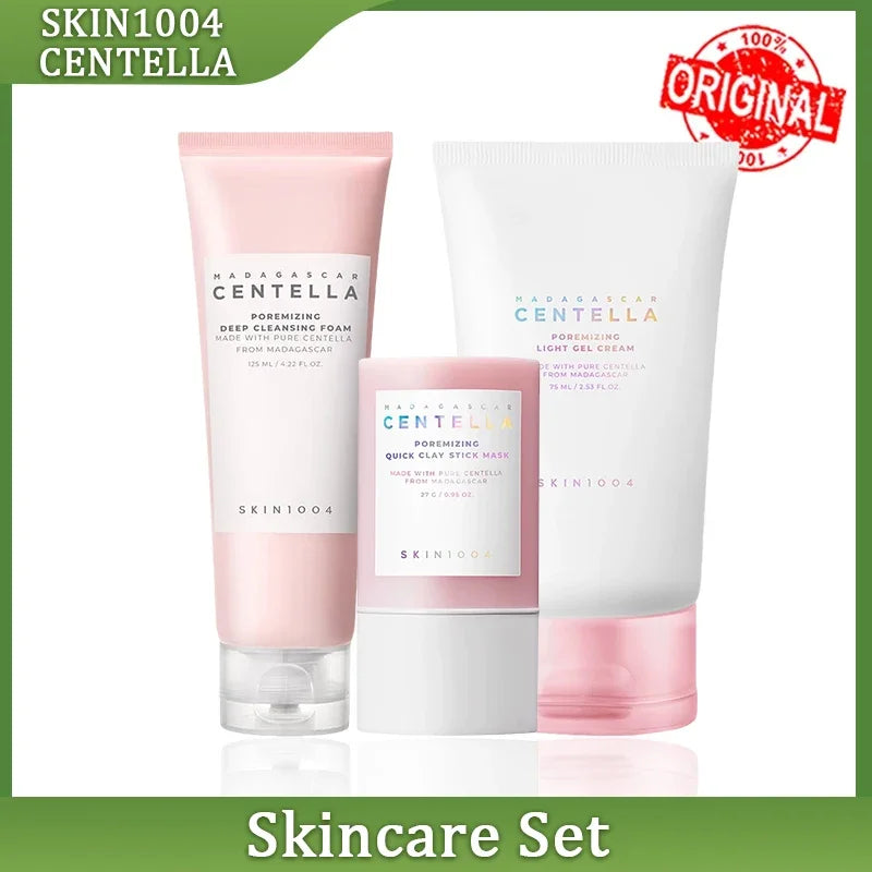 SKIN1004 Madagascar Centella Complete Skincare Set - 5 Piece Full Routine Kit