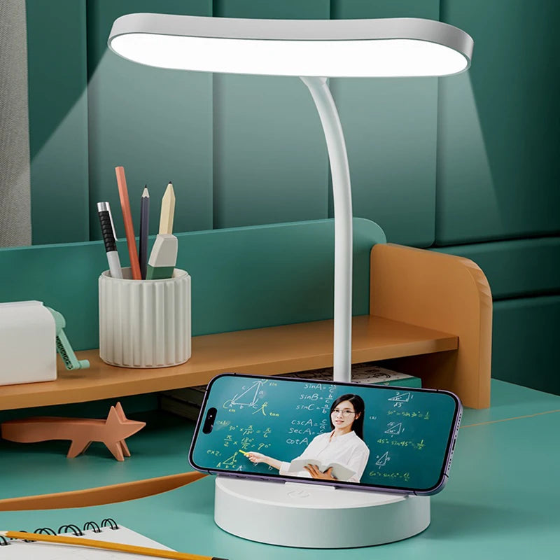 LuminaFlex: Rechargeable LED Desk Lamp with 3-Level Dimming