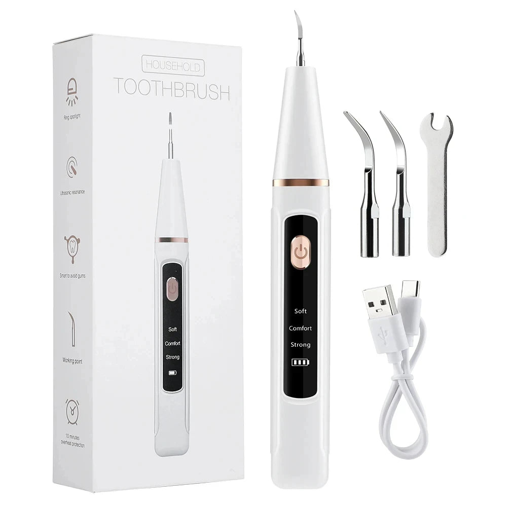 Ultrasonic Tooth Cleaner & Dental Calculus Remover