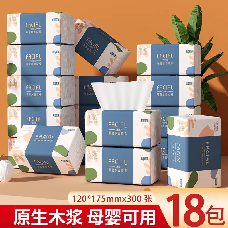 Dreamweaver Premium Soft Facial Tissues - 10 to 24 Pack Bulk Set