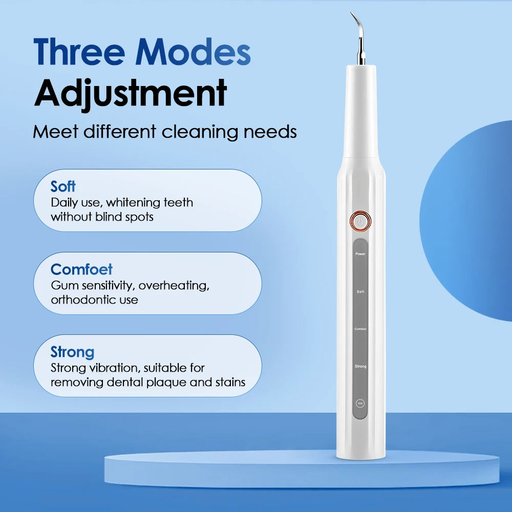 Ultrasonic Tooth Cleaner & Dental Calculus Remover