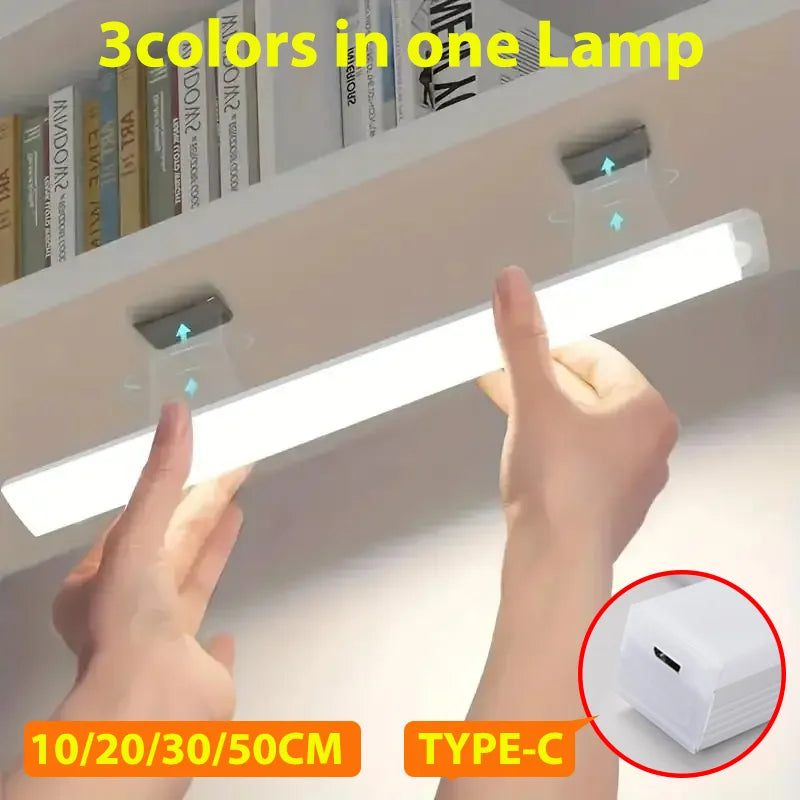Wireless LED Motion Sensor Cabinet Light - Type-C Rechargeable