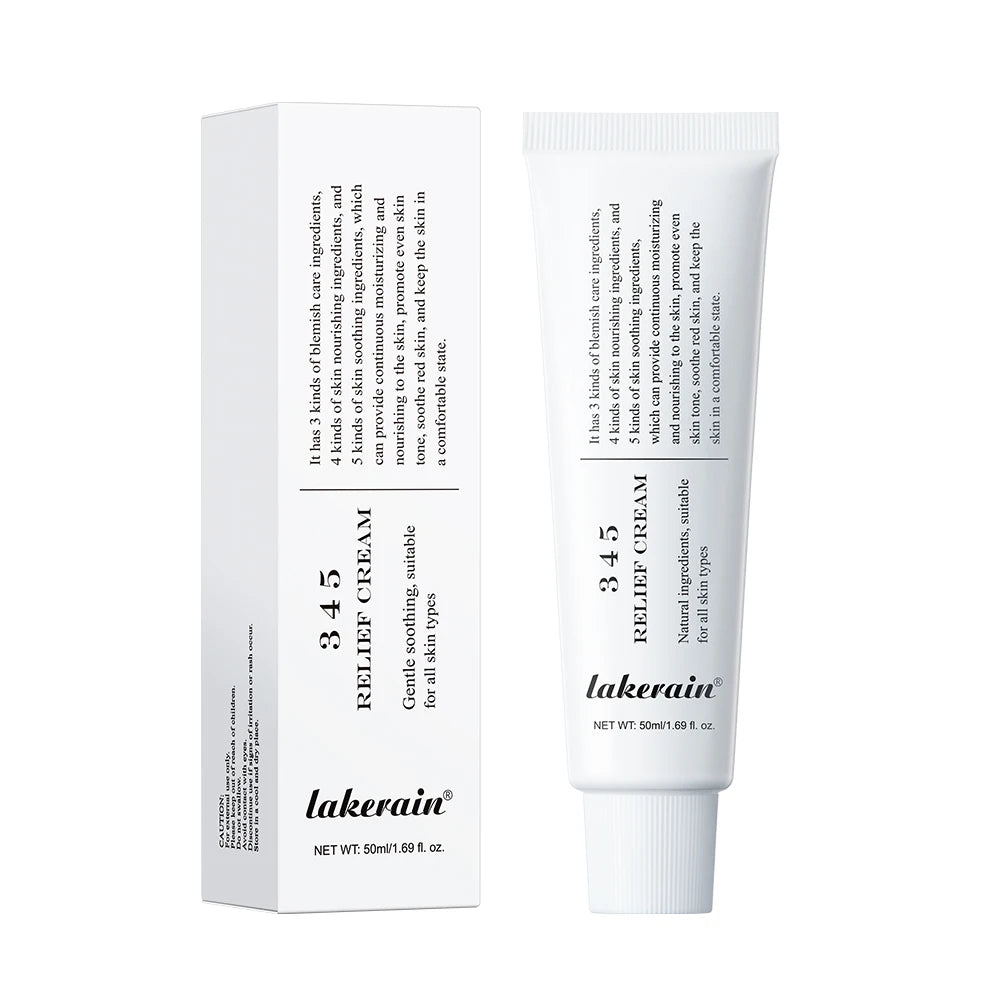 345 Relief Cream – Soothing & Moisturizing Face Solution