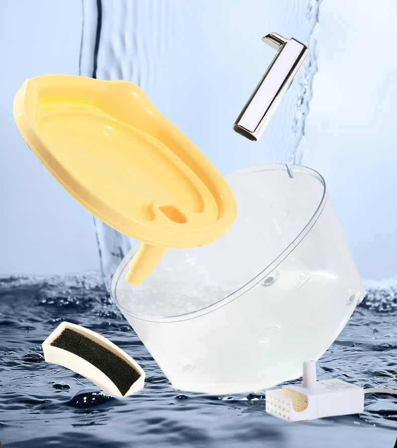 Silent Automatic Pet Water Fountain with Filter