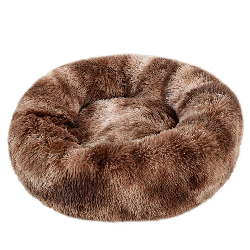 Ultra- Soft Washable Donut Dog & Cat Bed