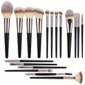 Professional Makeup Brush Kit - Face & Eyes (10-20 Pcs