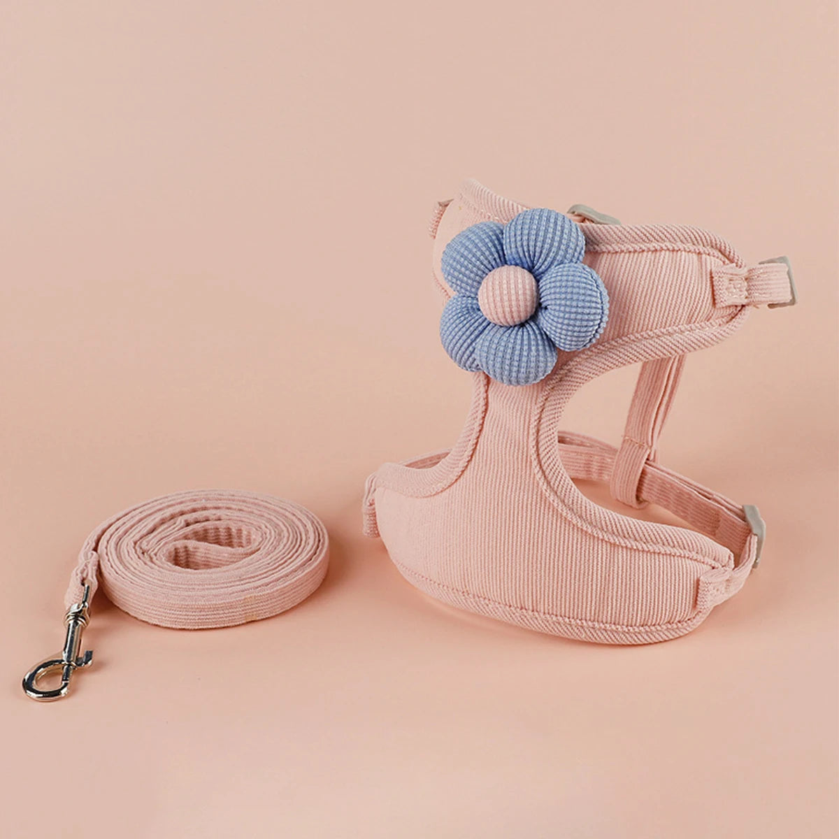 Adjustable Escape-Proof Cat Harness and Leash Walking Set