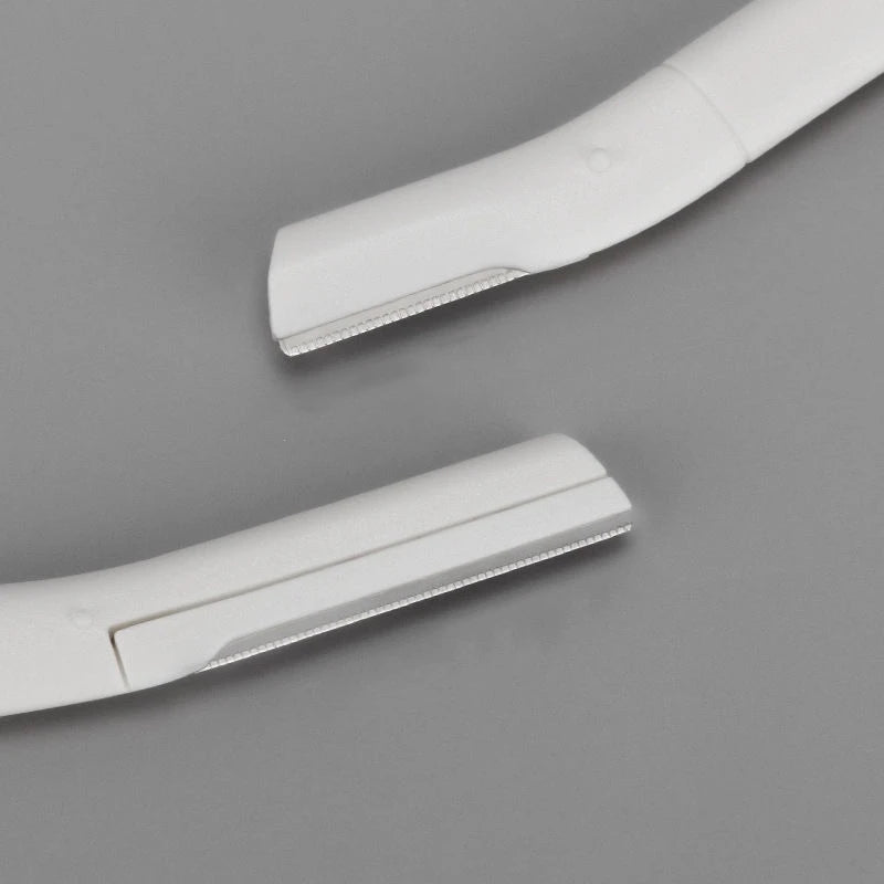 2pcs Precision Eyebrow Razor – Safe Facial Trimmer Set