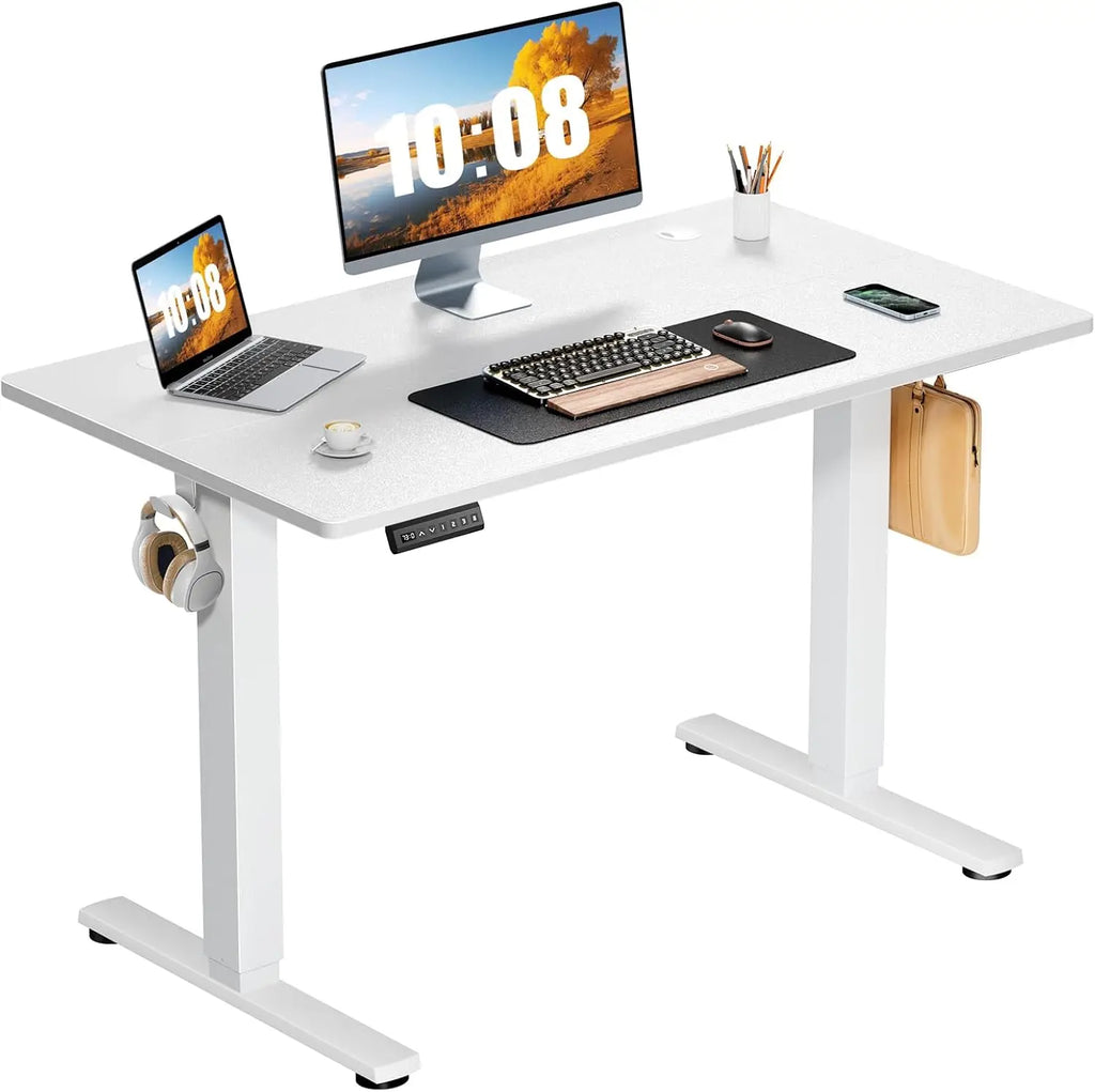 Electric Height-Adjustable Standing Desk (40x24")