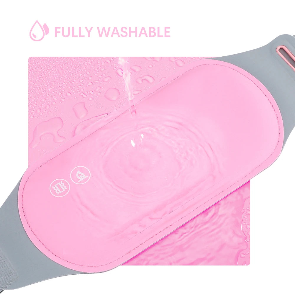 Portable Menstrual Heating Pad & Cordless Waist Massager Belt