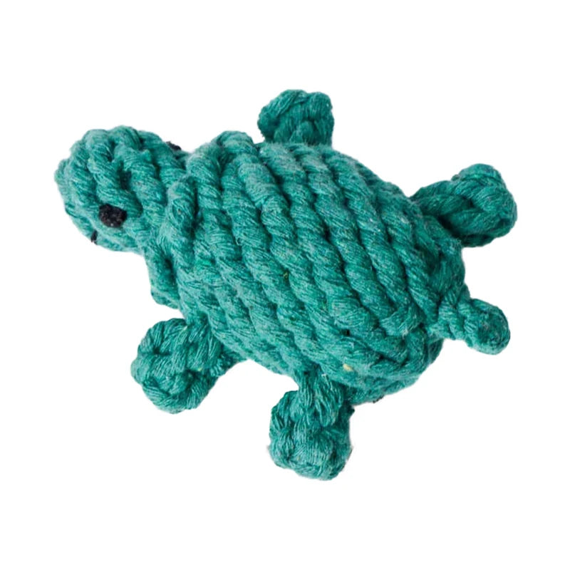 Durable Cartoon Animal Cotton Rope Chew Toy for Dogs