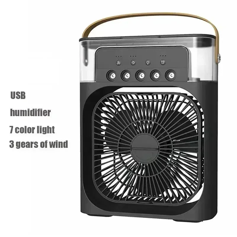3-in-1 Portable Mini Air Cooler - Evaporative Air Conditioner & Humidifier Fan