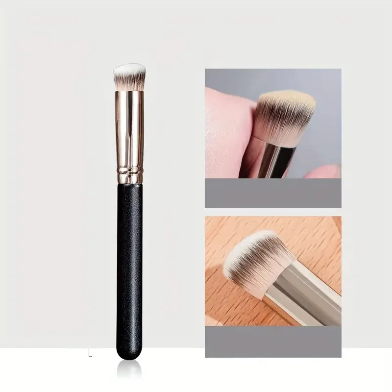 Premium Foundation & Concealer Brush Set - Flawless Blending Trio