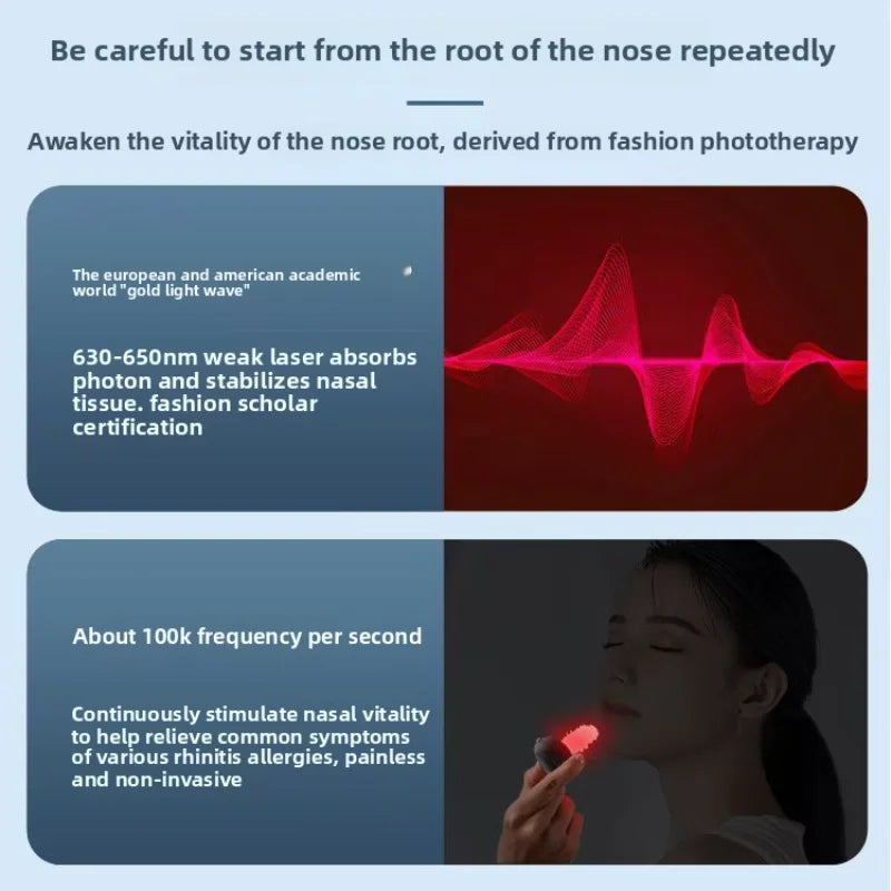 Electric Breathable Nasal Support & Snoring Relief Device